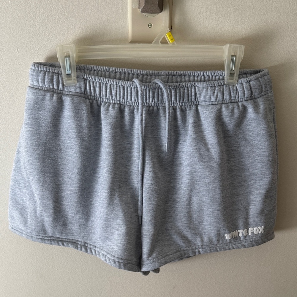 Light gray White Fox shorts